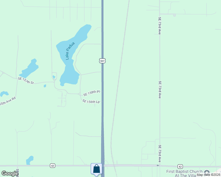 map of restaurants, bars, coffee shops, grocery stores, and more near 15853 U.S. 301 in Summerfield