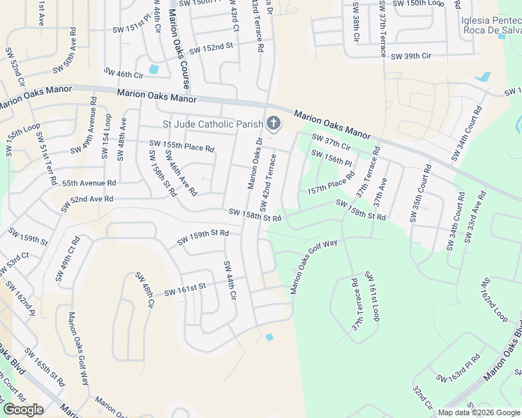 map of restaurants, bars, coffee shops, grocery stores, and more near 473 Marion Oaks Drive in Ocala