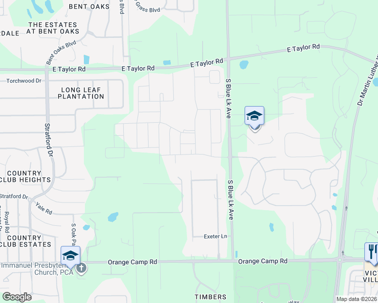 map of restaurants, bars, coffee shops, grocery stores, and more near 210 Elizabeth Road in DeLand