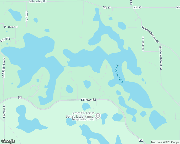 map of restaurants, bars, coffee shops, grocery stores, and more near 26437 Southeast 158th Place in Umatilla