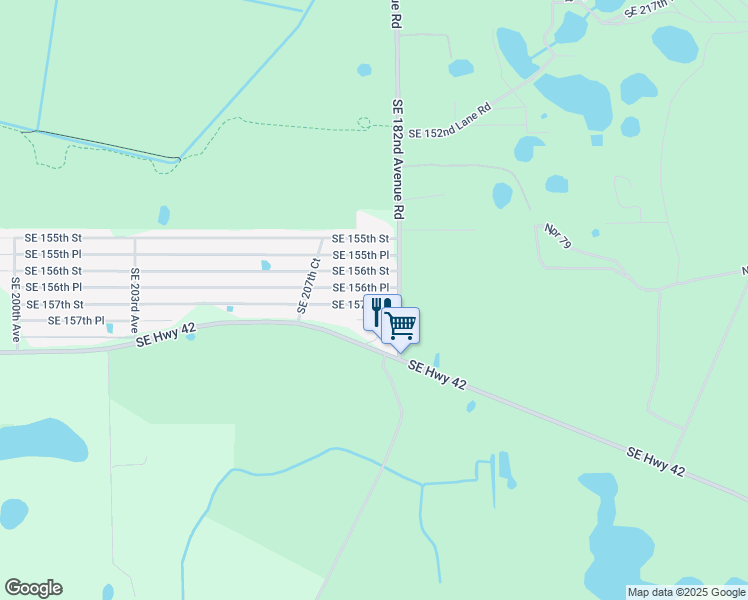 map of restaurants, bars, coffee shops, grocery stores, and more near 20941 Southeast 157th Lane in Umatilla