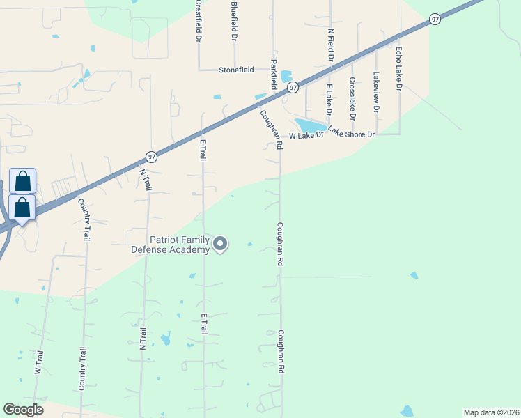 map of restaurants, bars, coffee shops, grocery stores, and more near 8449 Coughran Road in Pleasanton