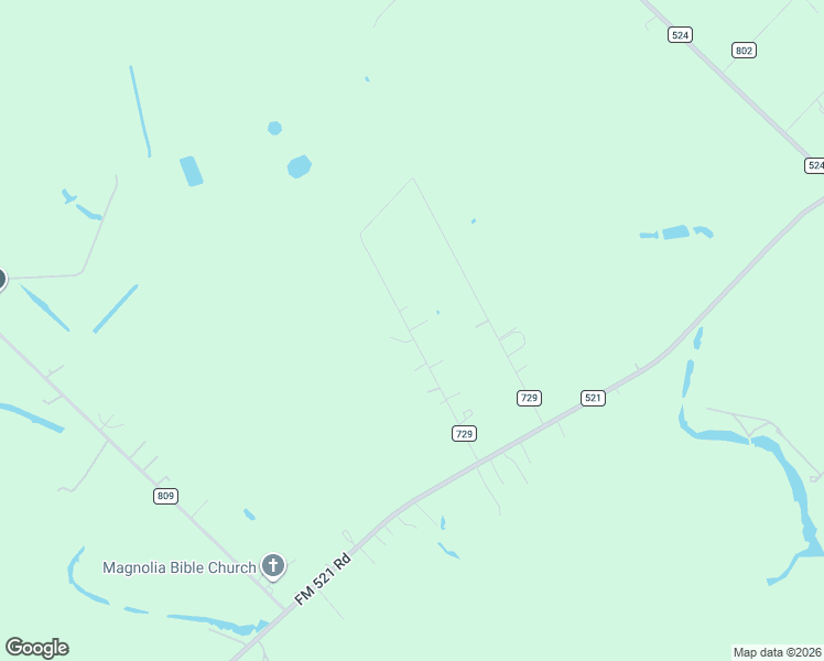 map of restaurants, bars, coffee shops, grocery stores, and more near 16520 County Road 729 in Brazoria