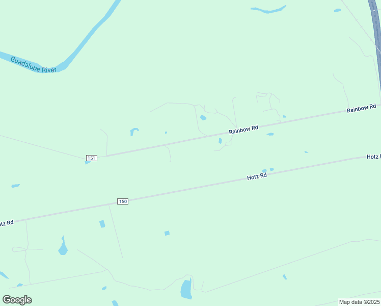 map of restaurants, bars, coffee shops, grocery stores, and more near 797 Rainbow Road in Cuero