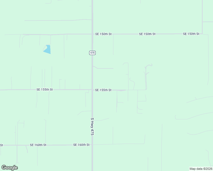 map of restaurants, bars, coffee shops, grocery stores, and more near 1535 Southeast 155th Street in Summerfield