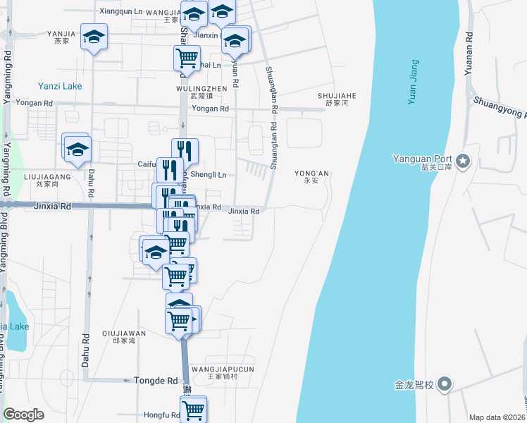 map of restaurants, bars, coffee shops, grocery stores, and more near in 
