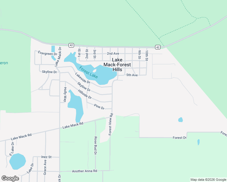 map of restaurants, bars, coffee shops, grocery stores, and more near 31910 Skyline Drive in DeLand