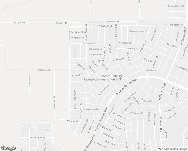 map of restaurants, bars, coffee shops, grocery stores, and more near 3711 West Forest Drive in Citrus Springs