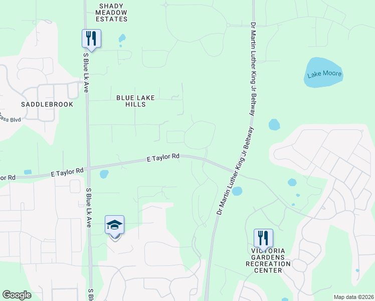 map of restaurants, bars, coffee shops, grocery stores, and more near 1589 Chelsea Manor Circle in DeLand