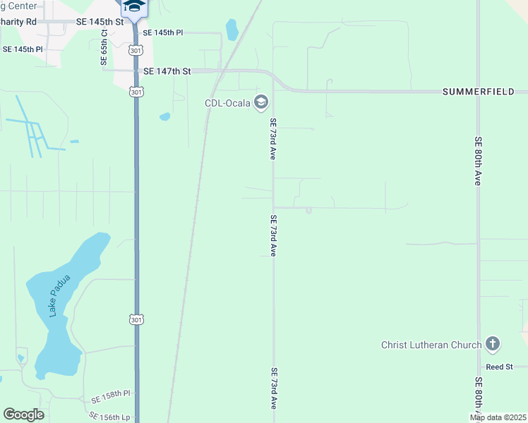 map of restaurants, bars, coffee shops, grocery stores, and more near 15176 SE 73rd Ave in Summerfield