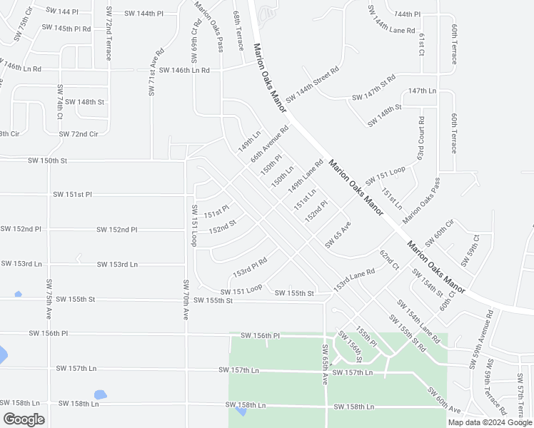 map of restaurants, bars, coffee shops, grocery stores, and more near 149th Lane Road in Ocala