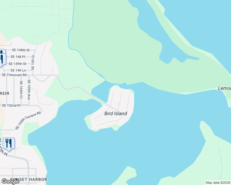 map of restaurants, bars, coffee shops, grocery stores, and more near 11 Southeast Ocale Way in Summerfield