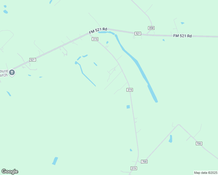 map of restaurants, bars, coffee shops, grocery stores, and more near 5684 County Road 319 in Brazoria
