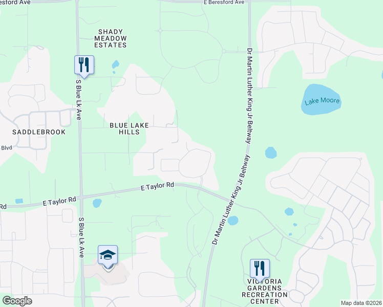 map of restaurants, bars, coffee shops, grocery stores, and more near 1606 Chelsea Manor Circle in DeLand