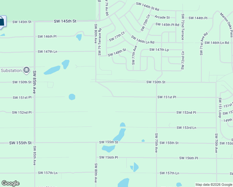 map of restaurants, bars, coffee shops, grocery stores, and more near 7825 Southwest 151st Place in Dunnellon