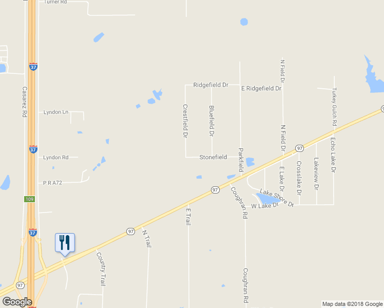 map of restaurants, bars, coffee shops, grocery stores, and more near 110 Crestfield Drive in Pleasanton