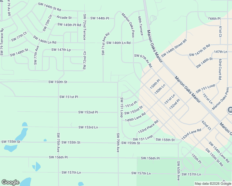map of restaurants, bars, coffee shops, grocery stores, and more near 15110 Southwest 70th Avenue in Dunnellon