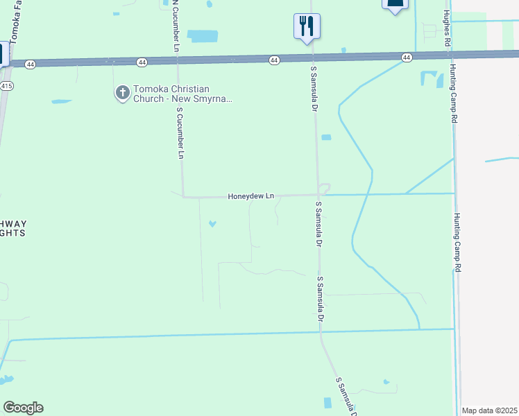 map of restaurants, bars, coffee shops, grocery stores, and more near in New Smyrna Beach