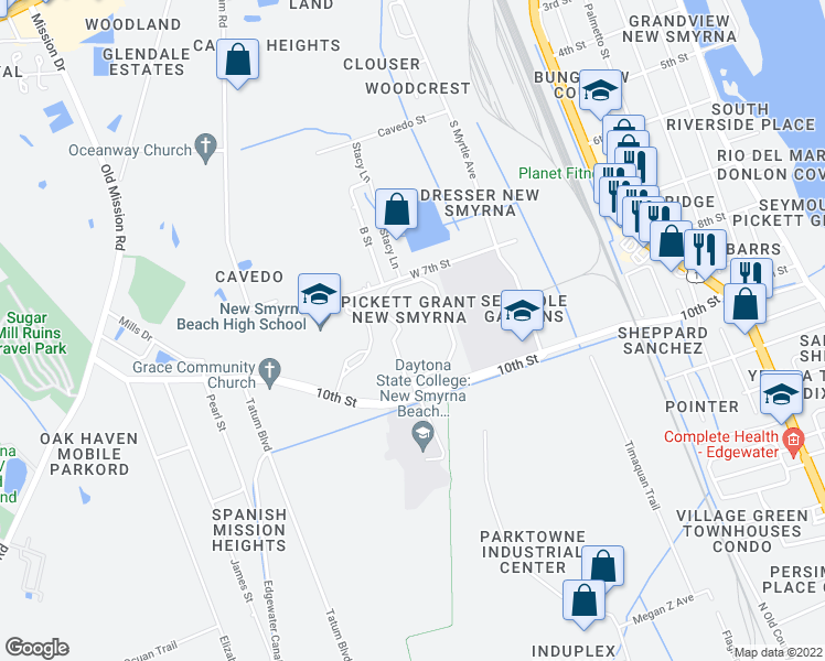 Newport Sound Place New Smyrna Beach Fl Walk Score