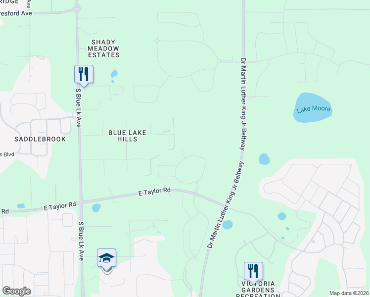 map of restaurants, bars, coffee shops, grocery stores, and more near 1519 Scrub Jay Court in DeLand