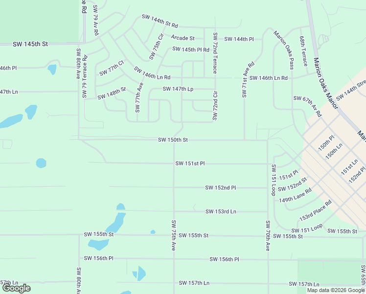 map of restaurants, bars, coffee shops, grocery stores, and more near 7484 Southwest 150th Street in Dunnellon