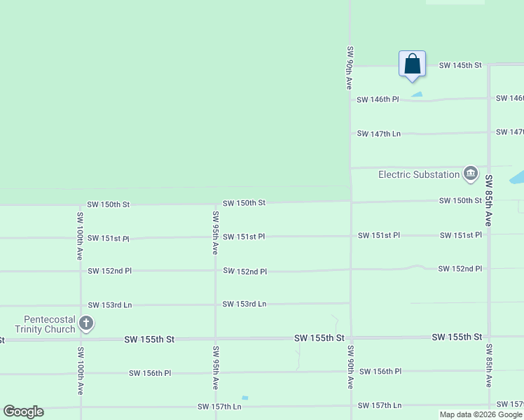 map of restaurants, bars, coffee shops, grocery stores, and more near 9000-9498 Southwest 150th Street in Dunnellon