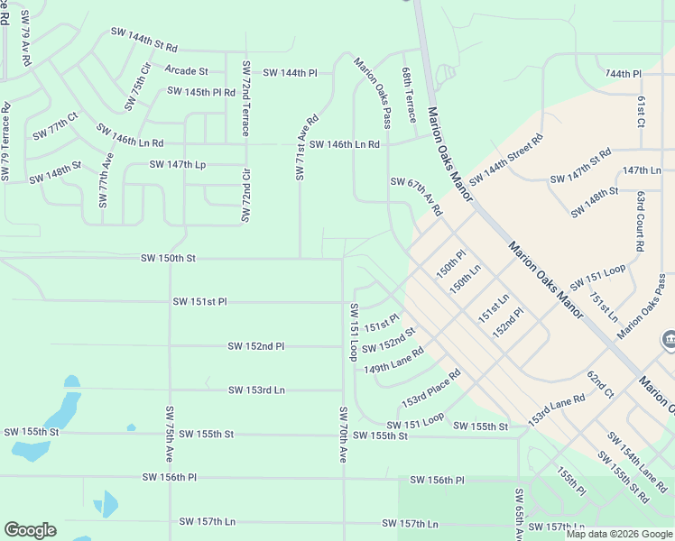 map of restaurants, bars, coffee shops, grocery stores, and more near 15030 Southwest 70th Avenue in Dunnellon