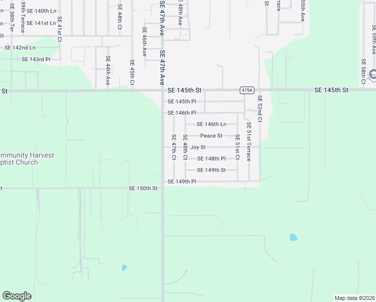 map of restaurants, bars, coffee shops, grocery stores, and more near 4820 Joy Street in Marion County