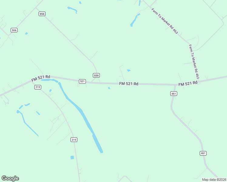 map of restaurants, bars, coffee shops, grocery stores, and more near 4984 FM 521 Road in Brazoria