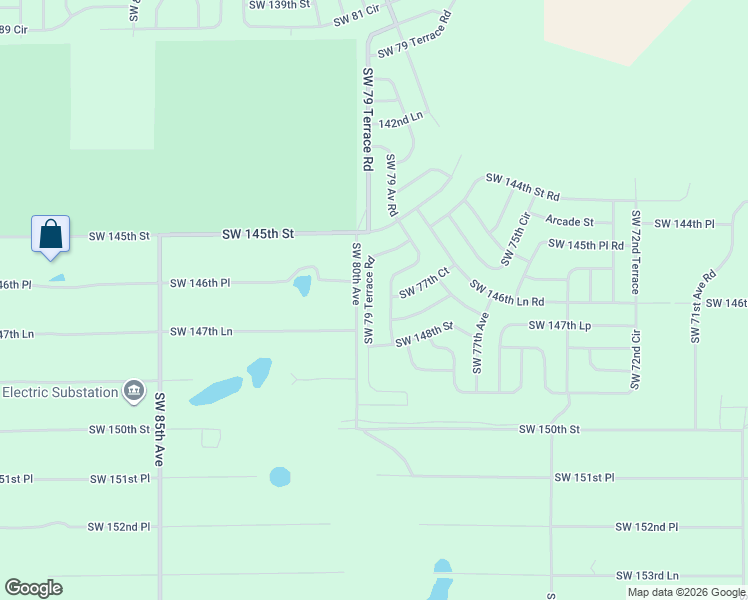 map of restaurants, bars, coffee shops, grocery stores, and more near 14726 Southwest 80th Avenue in Dunnellon