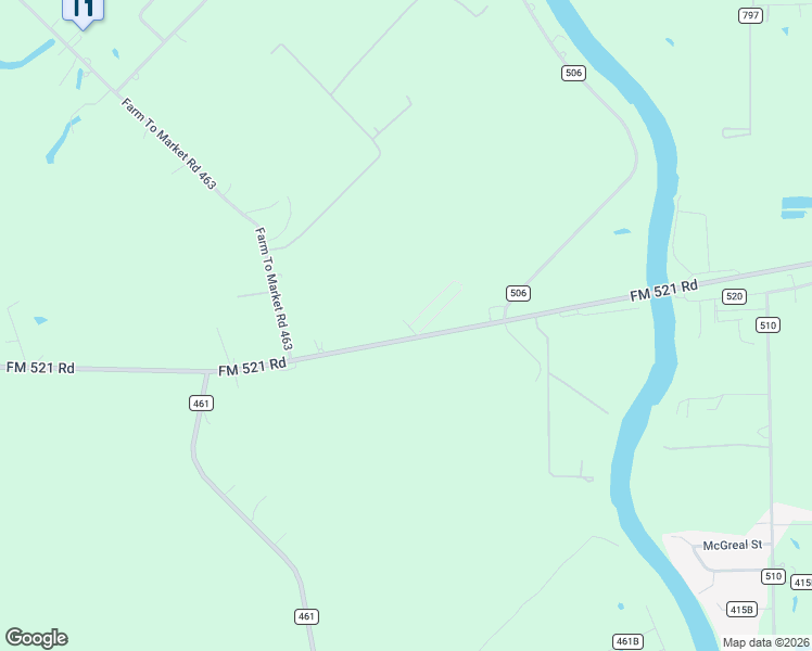 map of restaurants, bars, coffee shops, grocery stores, and more near 3890 FM 521 Road in Brazoria