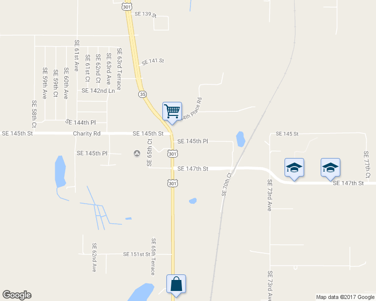 map of restaurants, bars, coffee shops, grocery stores, and more near in Marion County