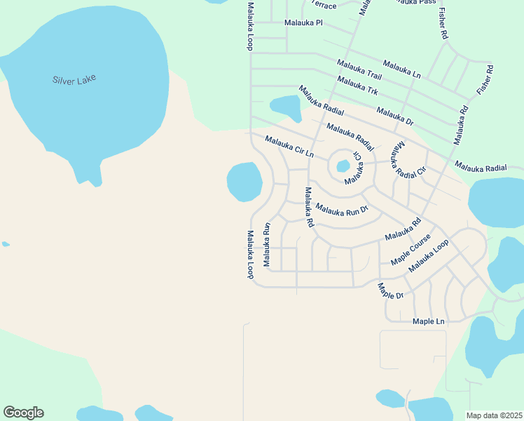map of restaurants, bars, coffee shops, grocery stores, and more near 198 Malauka Run in Ocklawaha