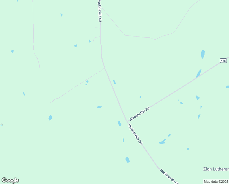 map of restaurants, bars, coffee shops, grocery stores, and more near County Road 429 in DeWitt County