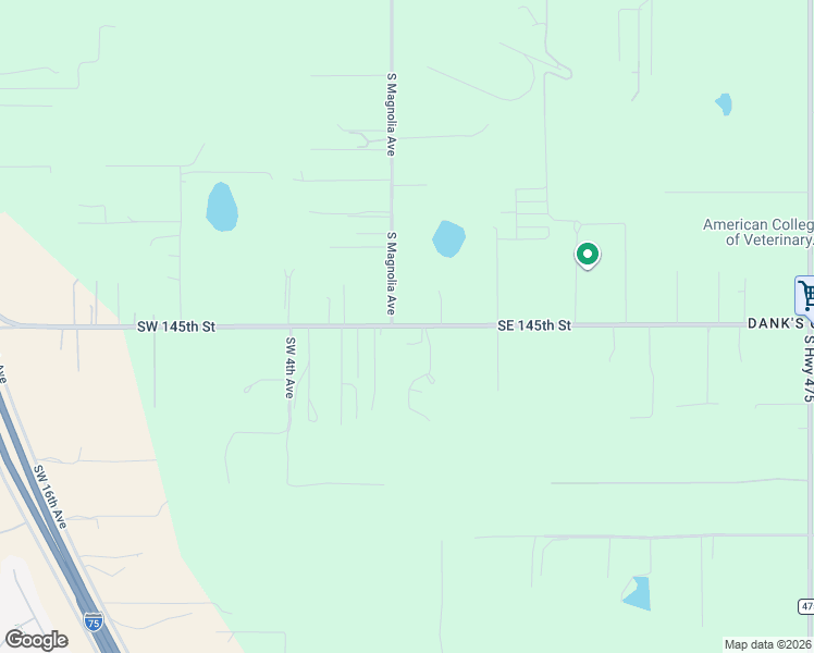map of restaurants, bars, coffee shops, grocery stores, and more near 35 Southeast 145 Place in Summerfield