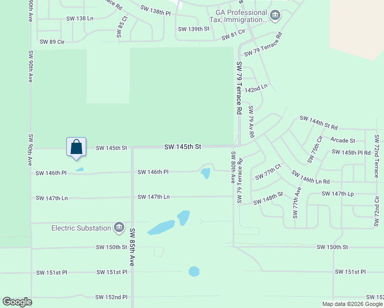 map of restaurants, bars, coffee shops, grocery stores, and more near 8200 Southwest 145th Street in Dunnellon