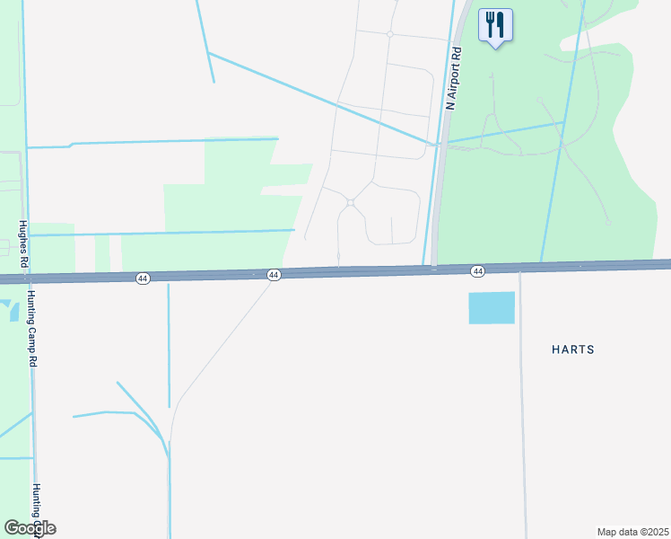 map of restaurants, bars, coffee shops, grocery stores, and more near 3378 Florida 44 in New Smyrna Beach