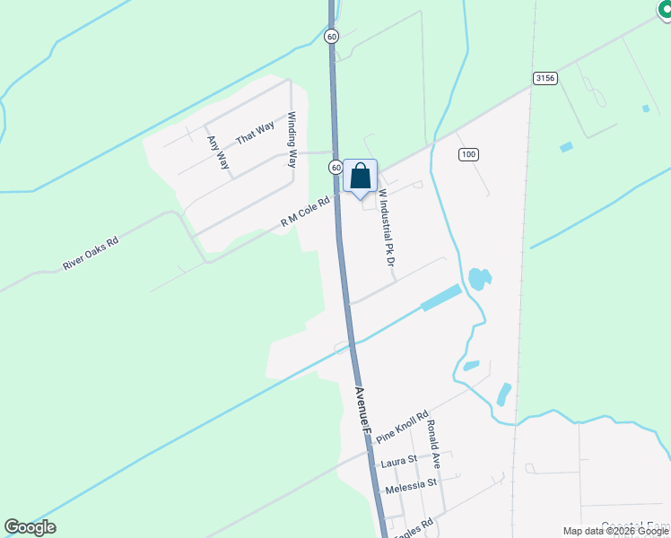 map of restaurants, bars, coffee shops, grocery stores, and more near 920 Texas 60 in Bay City