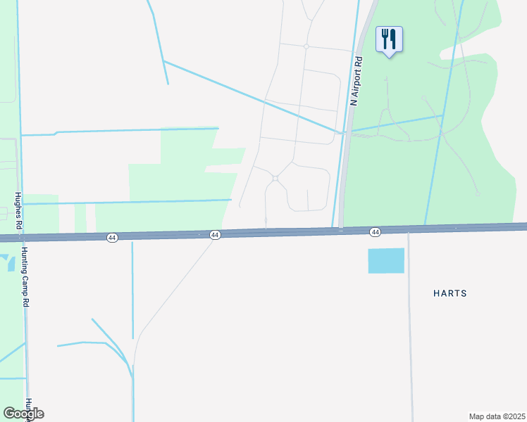 map of restaurants, bars, coffee shops, grocery stores, and more near 3378 Florida 44 in New Smyrna Beach