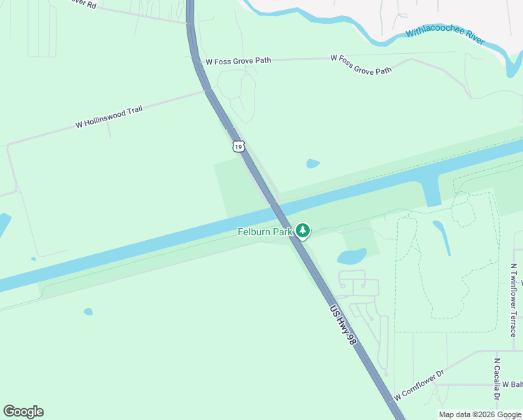 map of restaurants, bars, coffee shops, grocery stores, and more near in Citrus County