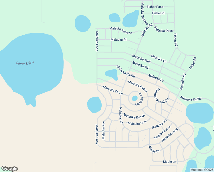 map of restaurants, bars, coffee shops, grocery stores, and more near 13 Malauka Circle Lane in Ocklawaha