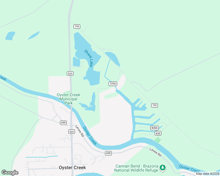 map of restaurants, bars, coffee shops, grocery stores, and more near 203 Tuna Run in Freeport