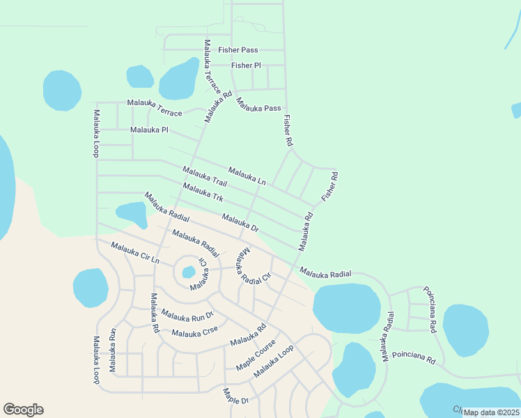 map of restaurants, bars, coffee shops, grocery stores, and more near 81 Malauka Trk in Ocklawaha