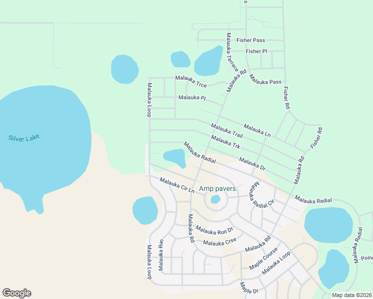 map of restaurants, bars, coffee shops, grocery stores, and more near 74 Malauka Radial in Ocklawaha