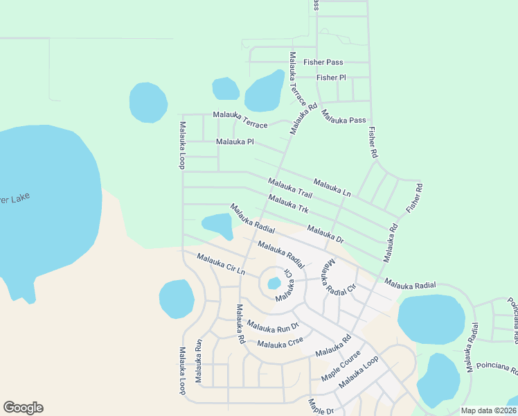 map of restaurants, bars, coffee shops, grocery stores, and more near 74 Malauka Radial in Ocklawaha