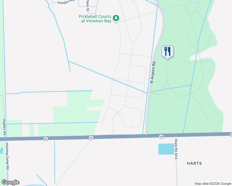 map of restaurants, bars, coffee shops, grocery stores, and more near 210 Caryota Court in New Smyrna Beach