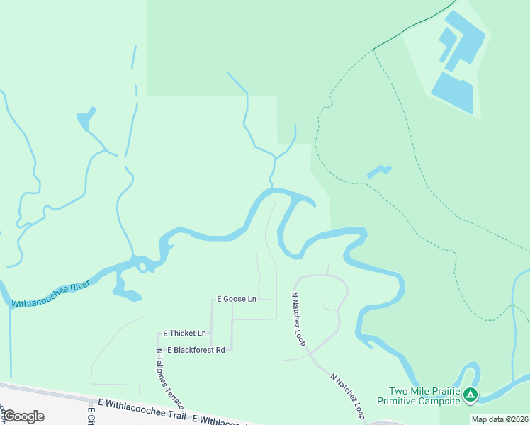 map of restaurants, bars, coffee shops, grocery stores, and more near 10555 North Silverlake Point in Dunnellon