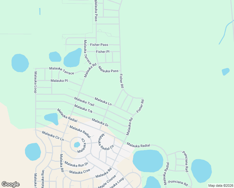 map of restaurants, bars, coffee shops, grocery stores, and more near 4 Malauka Lane Court in Ocklawaha