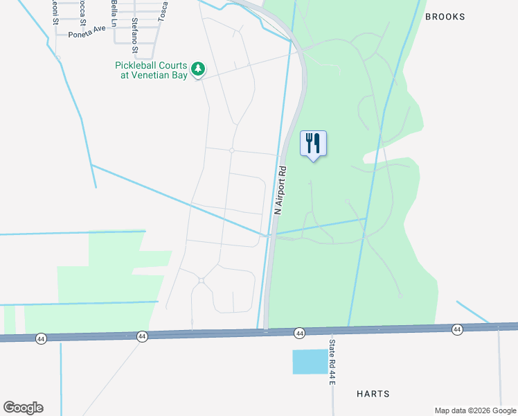 map of restaurants, bars, coffee shops, grocery stores, and more near 3056 Borassus Drive in New Smyrna Beach
