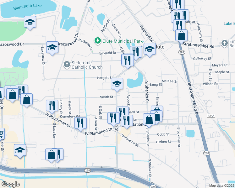 map of restaurants, bars, coffee shops, grocery stores, and more near in Richwood